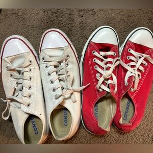TWO Women’s Converse shoes